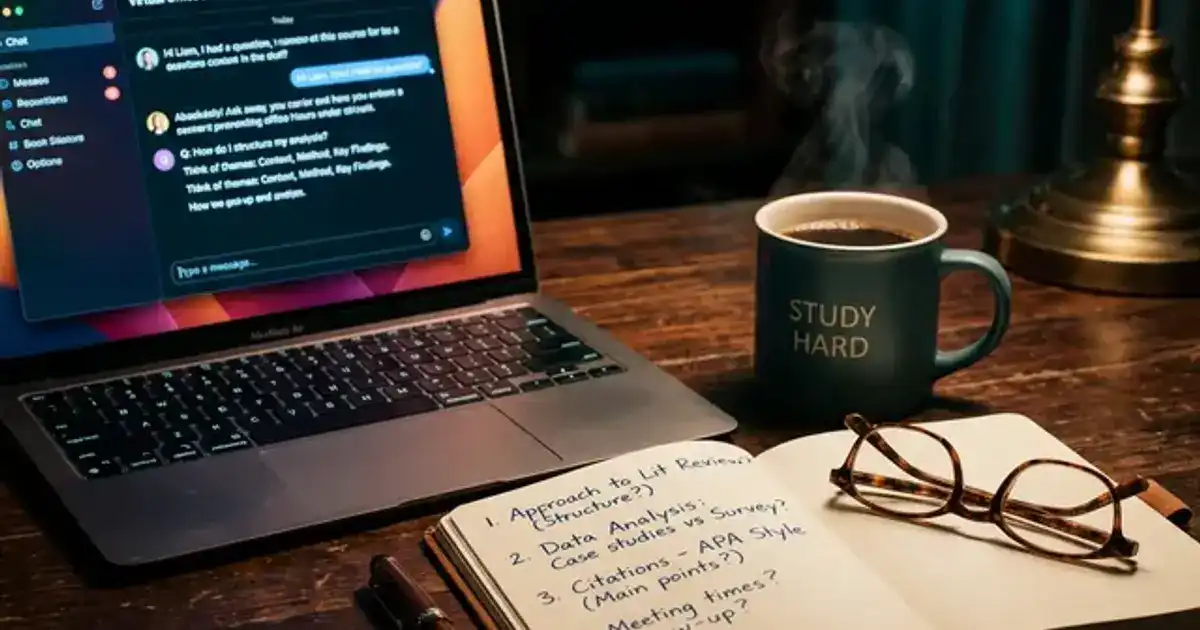 How to Use AI to Simulate a Real Professor's Office Hours