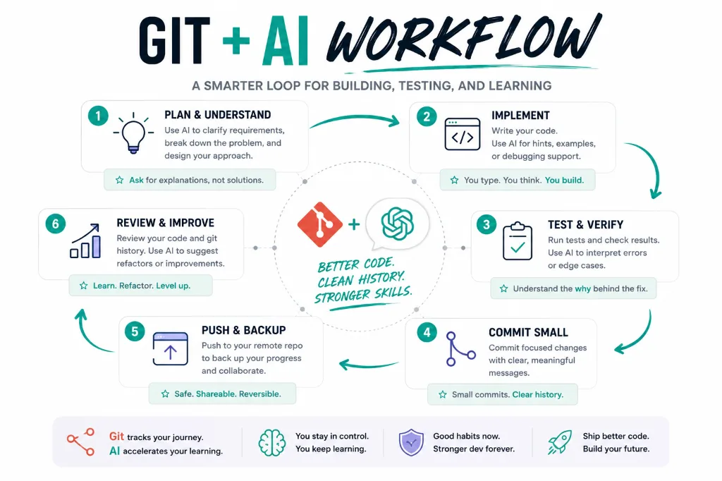 Git and AI coding workflow